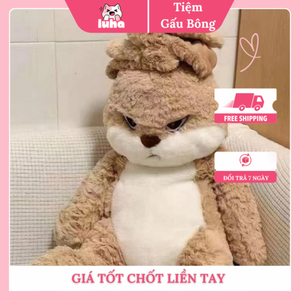Gấu Bông Thỏ Hung Hăng