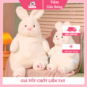 Thỏ Má Hồng Cute Dễ Thương