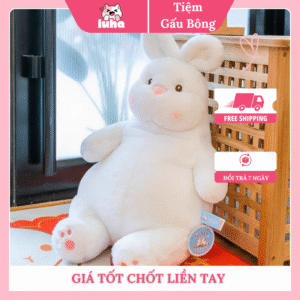 Thỏ Má Hồng Cute Dễ Thương