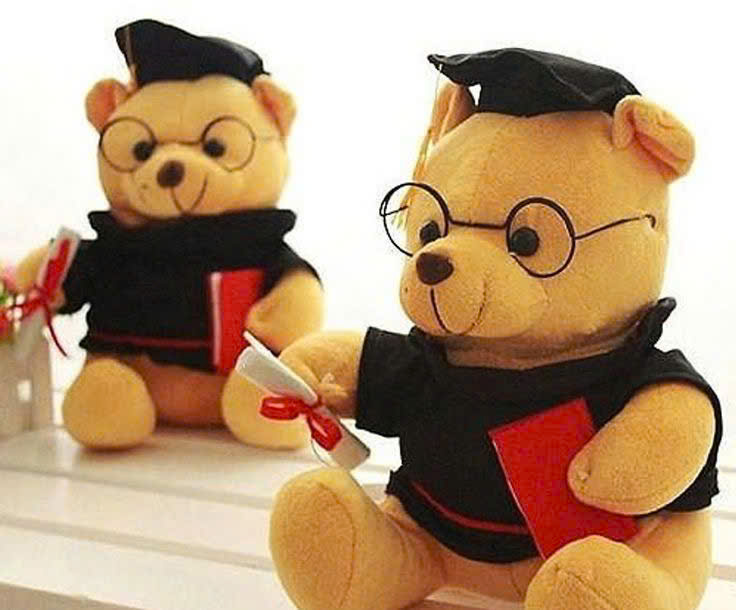Gấu bông tặng lễ tốt nghiệp