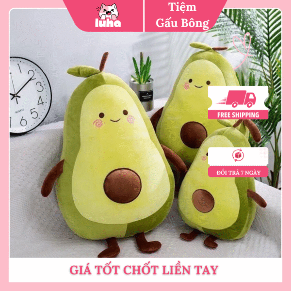 gấu bông bơ