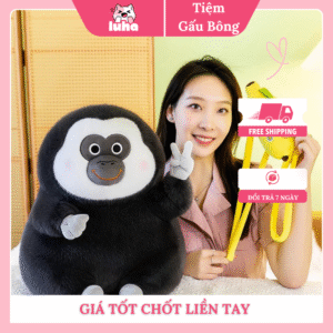 gấu bông khỉ ngáo