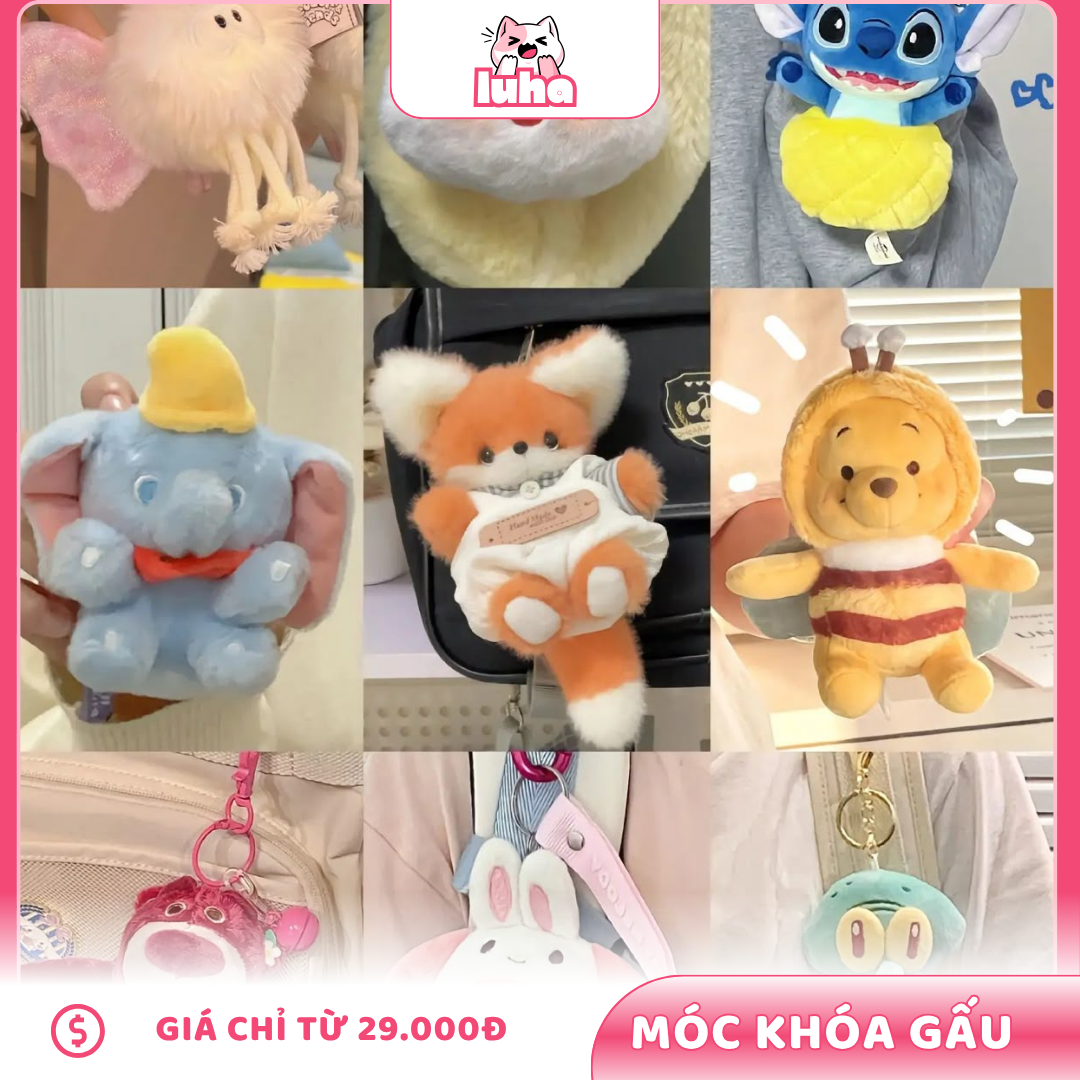 Móc khóa gấu