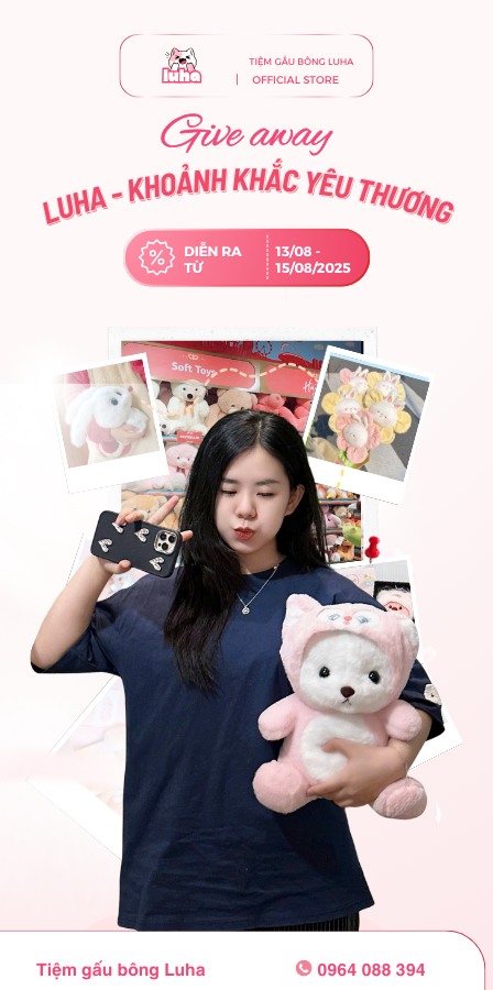 Luha - Khoảnh khắc yêu thương. giveaway
